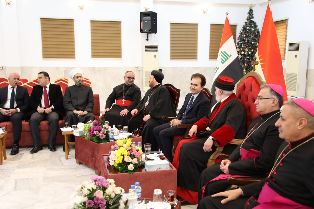 سه&zwnj;ردانی وه&zwnj;زیری ئه&zwnj;وقاف بۆ کەنسیەی ماریۆحەننا 